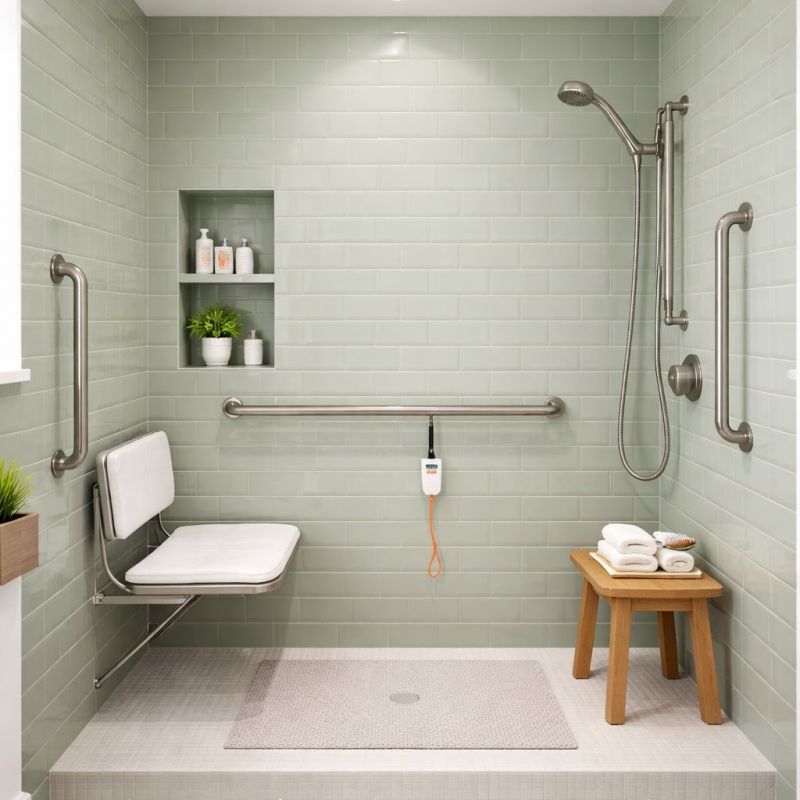 Elderly Shower Installation in Nashua, NH