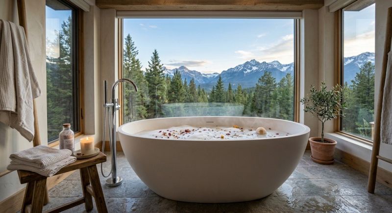 Freestanding Tub Installation in Portland, ME