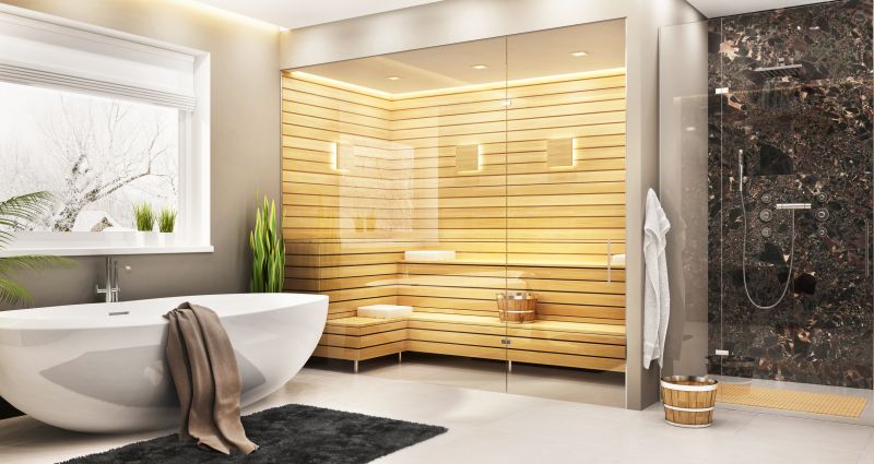 Luxury Shower with Multiple Sprays